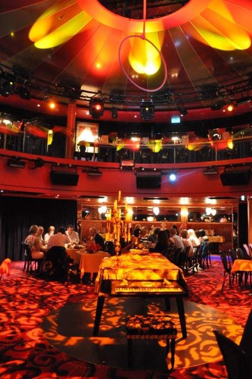 Norwegian Epic Spiegel Tent Dinner show