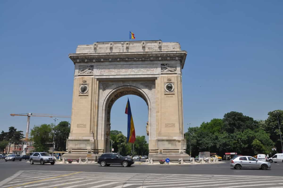 Arcul de Triumf – Triumphal Arch - Bucharest Romania