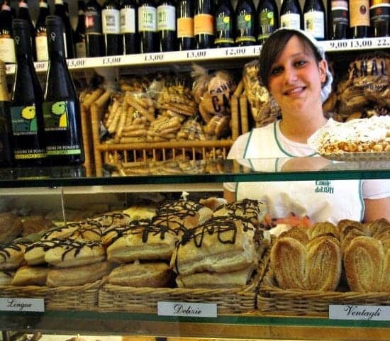 A bakery in Portofino A bakery in Portofino
