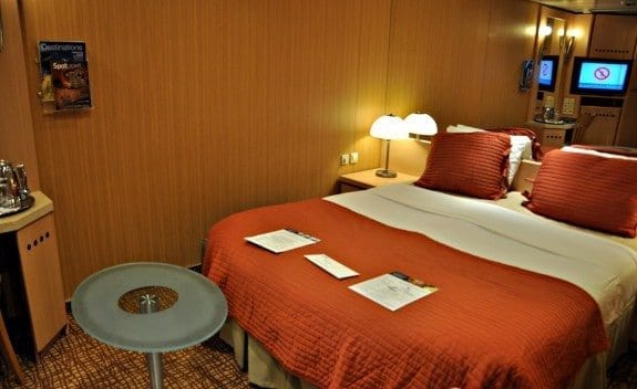 Celebrity Cruises Millennium inside cabin Celebrity Cruises Millennium inside cabin