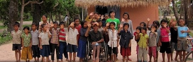 Cambodia Orphanage in the province of Siem Reap