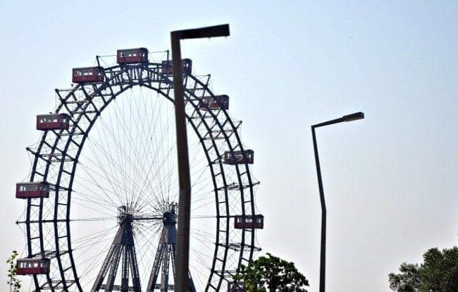 Giant ferris wheel Vienna Austria Giant ferris wheel Vienna Austri