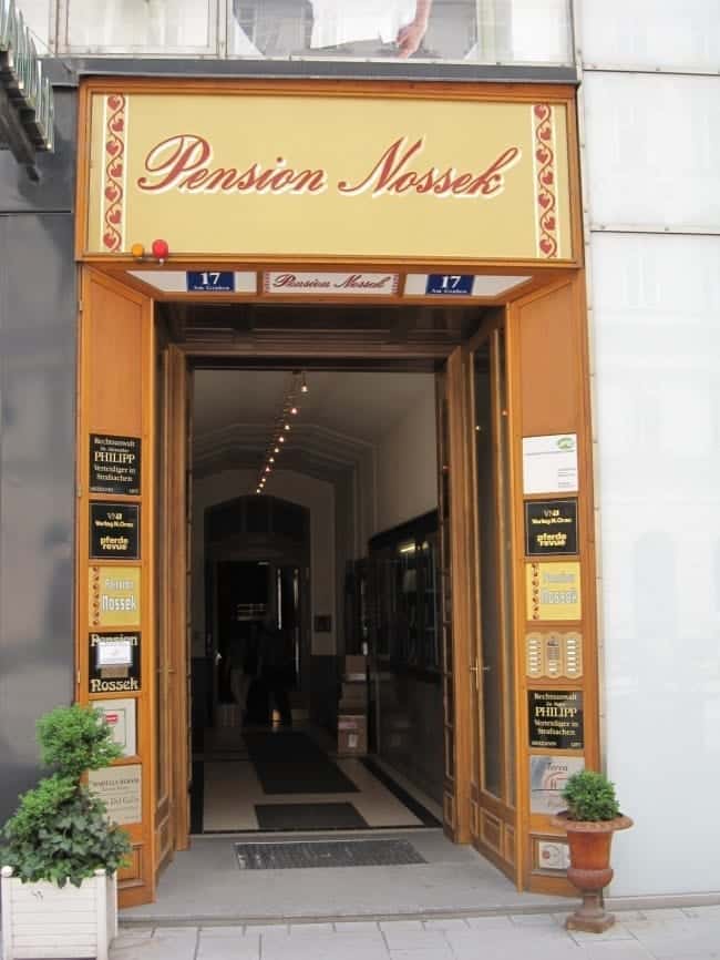 Vienna Austria Pension Nossek Vienna Austria Pension Nossek
