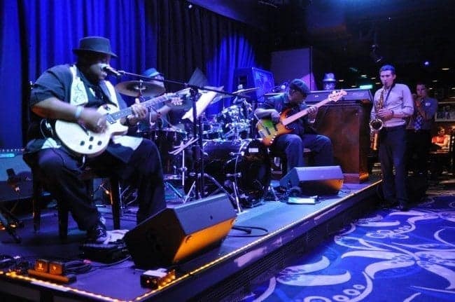 Norwegian Epic Slam Allen Blues Band at Fat Cats