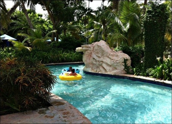 Hilton Rose Hall Resort Lazy River.