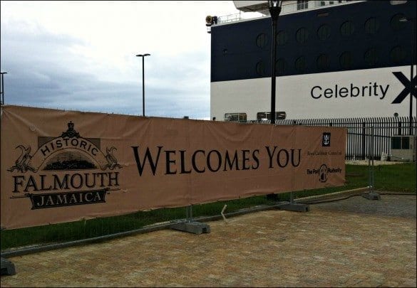 Falmouth Jamaica at the new theme port. 