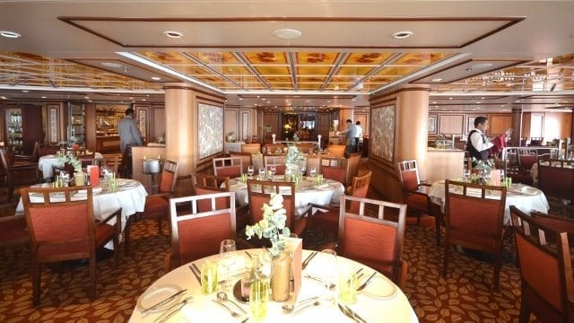 Silversea Silver Spirit La Terrazzo Dining Room