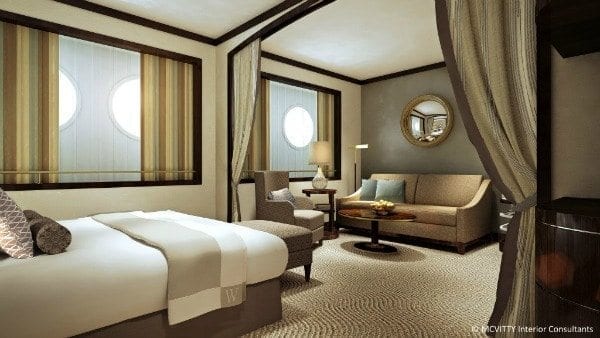 Windstar Wind Surf refurbished suite