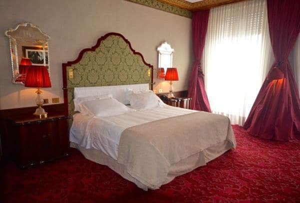A typical double room, occupancy for two.