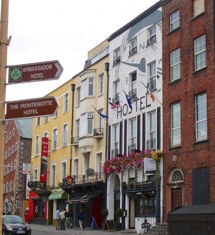 One of the quaint streets of Cobh