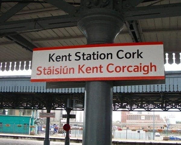 Leaving Cork to return to Cobh