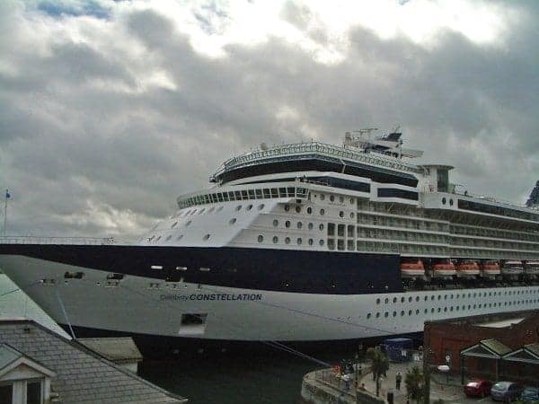 Celebrity Constellation in Cobh Ireland