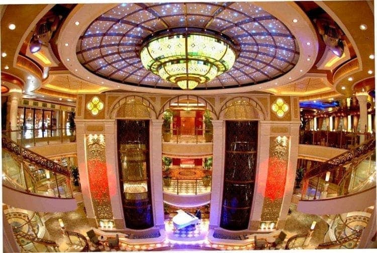 The Piazza is the center of entertainment and fun, especially on sea days and every evening,