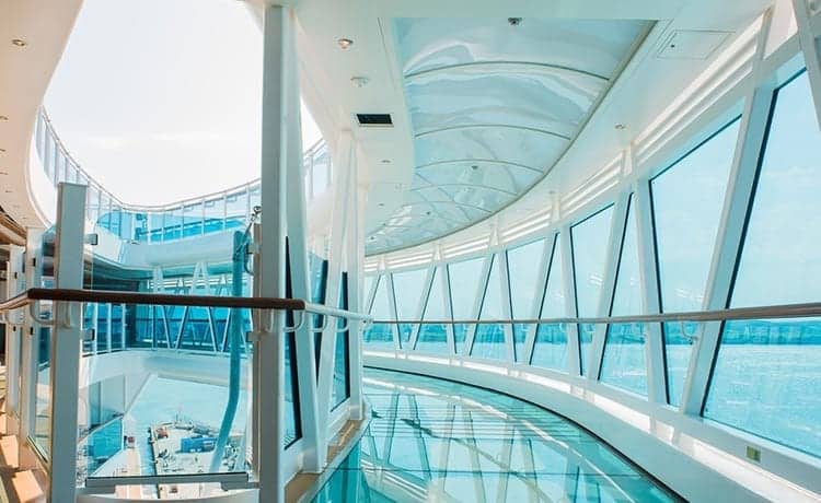 Take a walk 128' over the ocean. Then turn around and do it again! It's the SeaWalk.