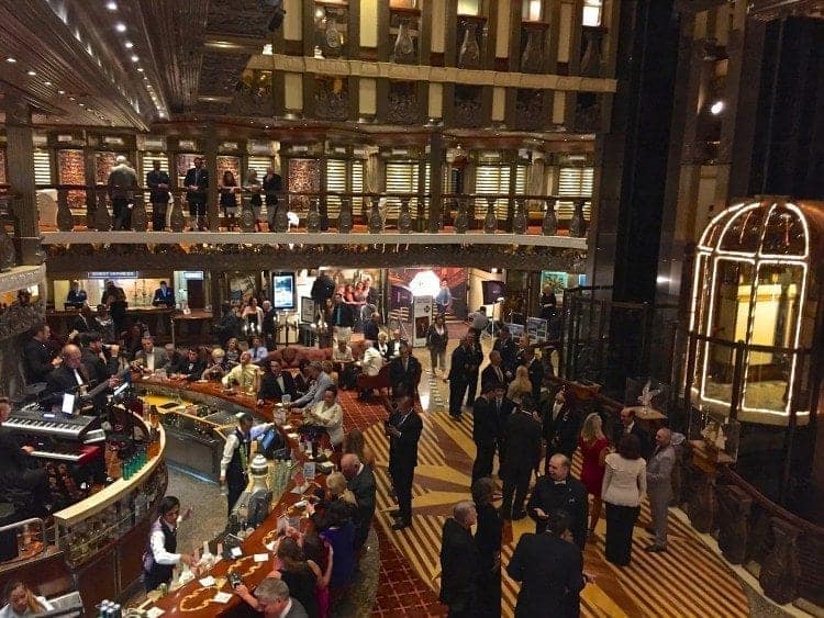 Formal night in the Atrium.