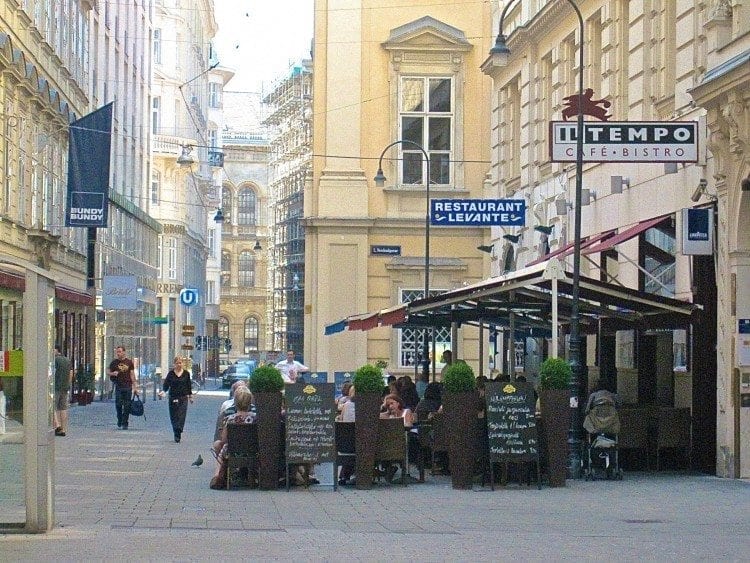 Want to dine with the locals? Stop in at either of these two restaurants for a taste of Vienna.