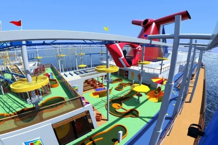 Here's the artist rendering of the Carnival Vista SportsSquare SkyRide.
