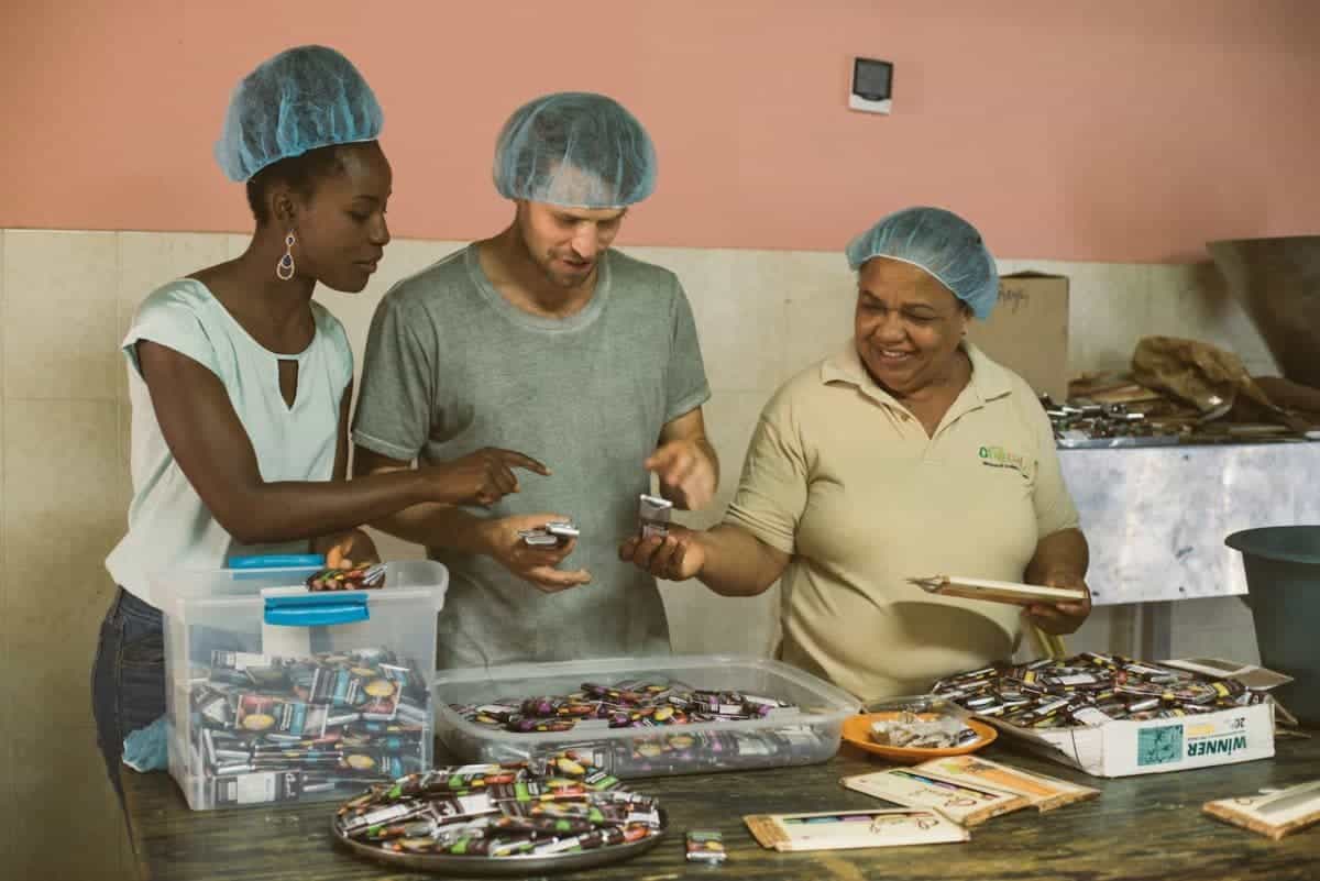 With fathom impact travel at the chocal chocolate factory.