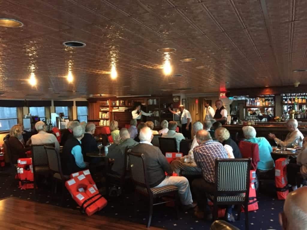 Un-Cruise Adventures SS Legacy muster drill