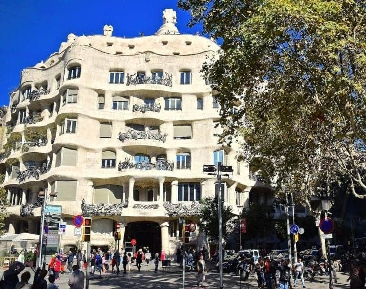 Casa Milร , more well-known as La Pedrera, was the last civil building designed by Barcelona's Antoni Gaudi.