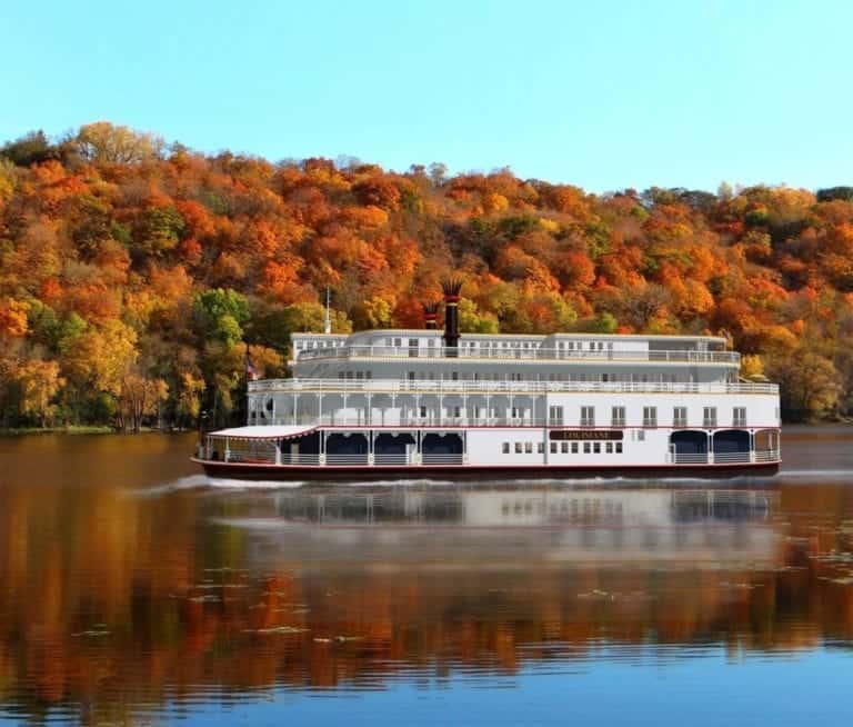 French America Line river ship Louisiane.