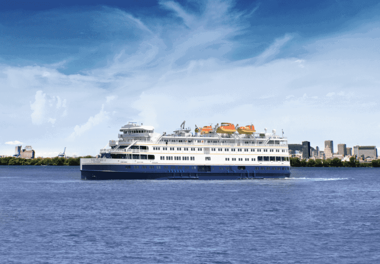 Victory I on the river