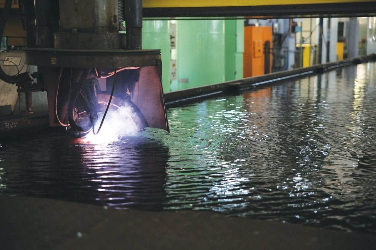 Nieuw Statendam Steel Cutting 