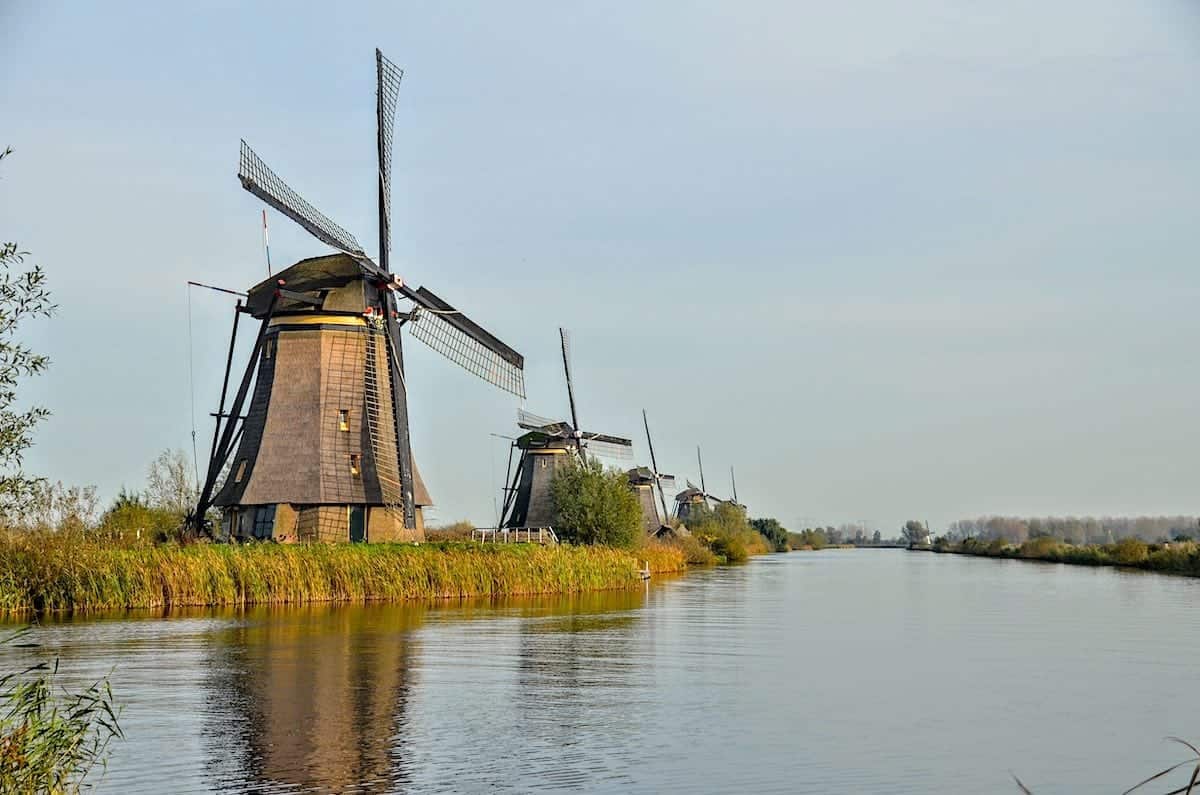 Kinderdijk Windmills in Holland