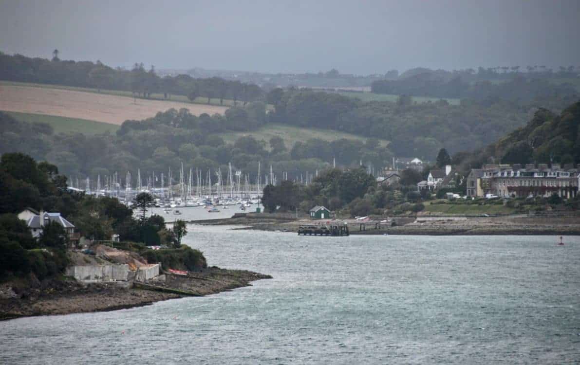 Leaving Cobh, Ireland heading into Irish Sea