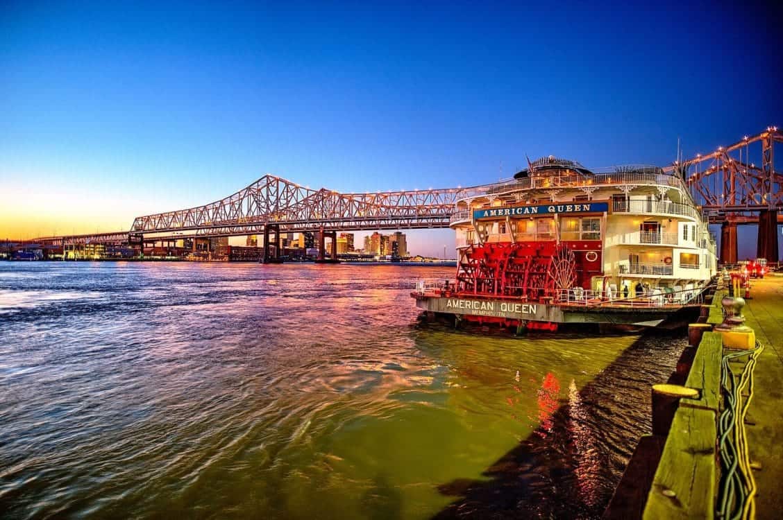 American Queen Steamboat in New Orleans