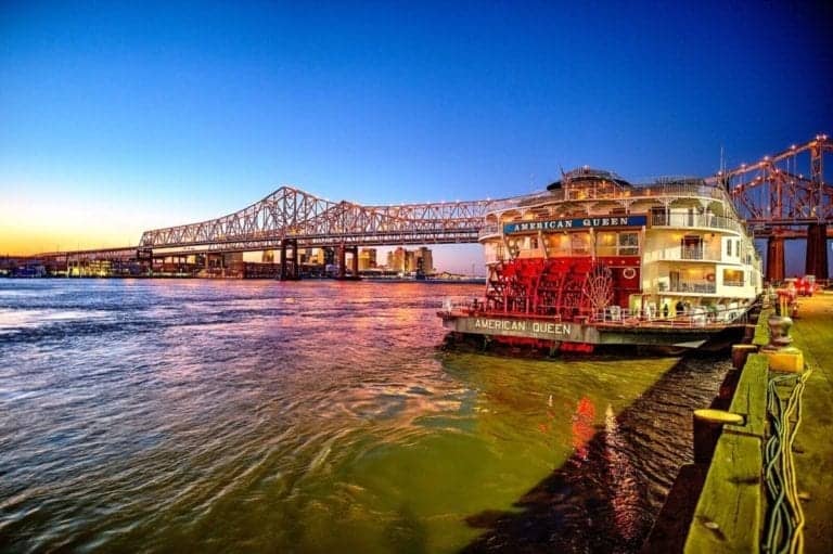 American Queen Steamboat in New Orleans