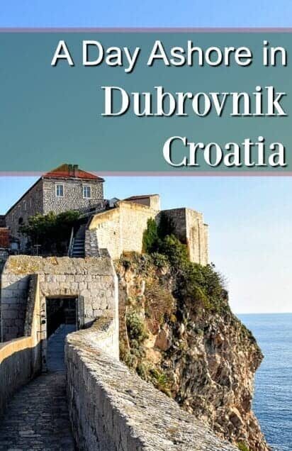 A day ashore in Dubrovnik Croatia