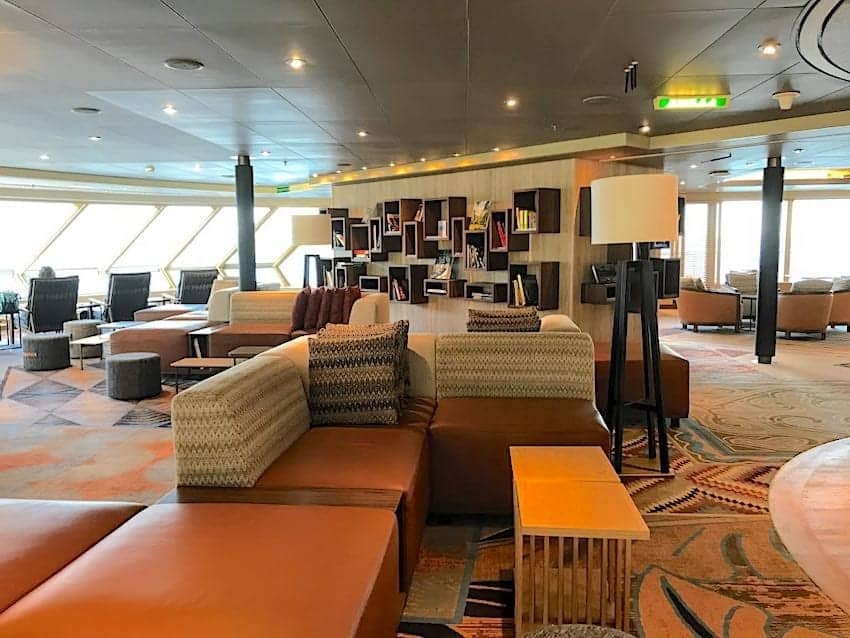 Holland America Eurodam Review on an Alaska Cruise Holland America Eurodam Explorations Central and library