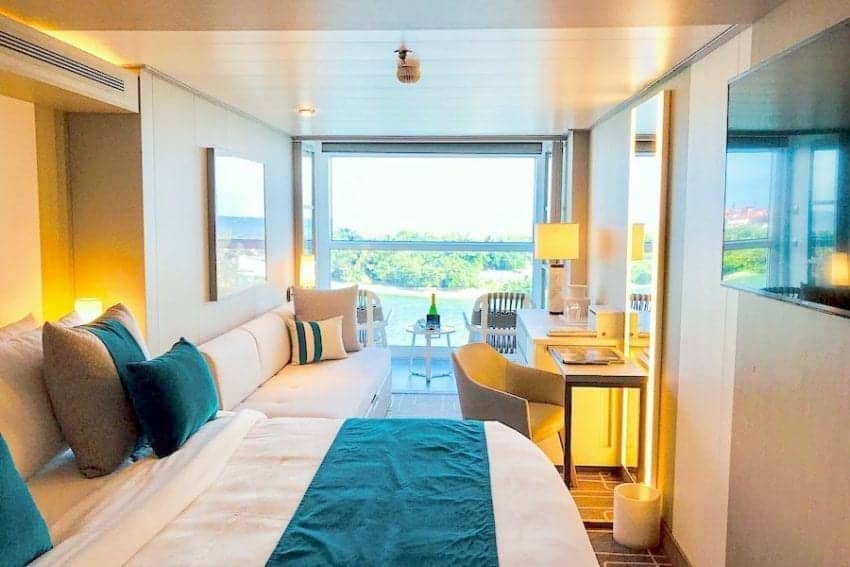 Celebrity Edge Infinite Veranda stateroom.