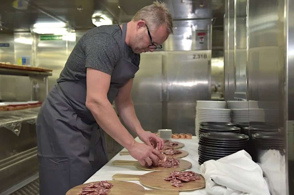 Ethan Stowell hosts Pinnacle Grill dinner Holland America Culinary Cruise