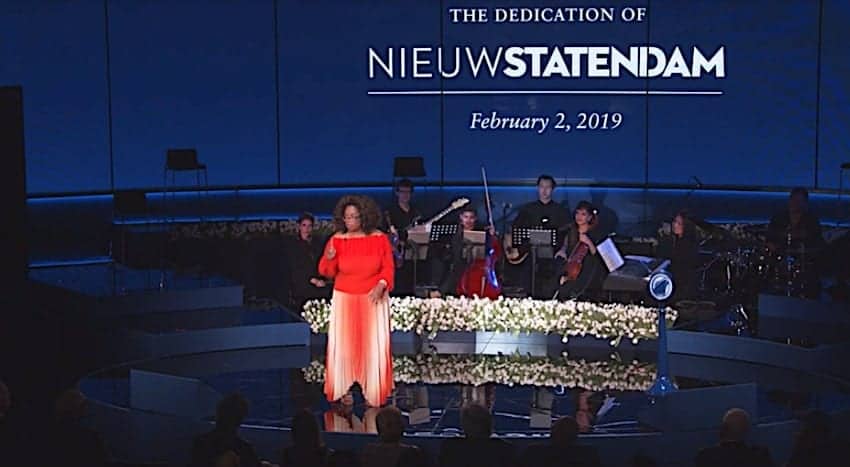 Oprah Winfrey Christens Nieuw Statendam