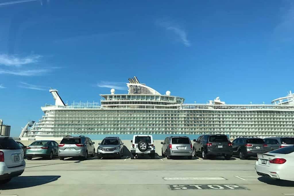 Parking for Royal Caribbean at Port Canaveral