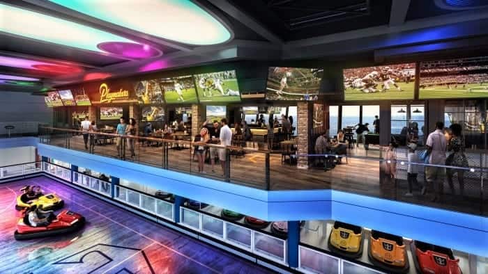 Odyssey of the Seas SeaPlex Bumber Cars