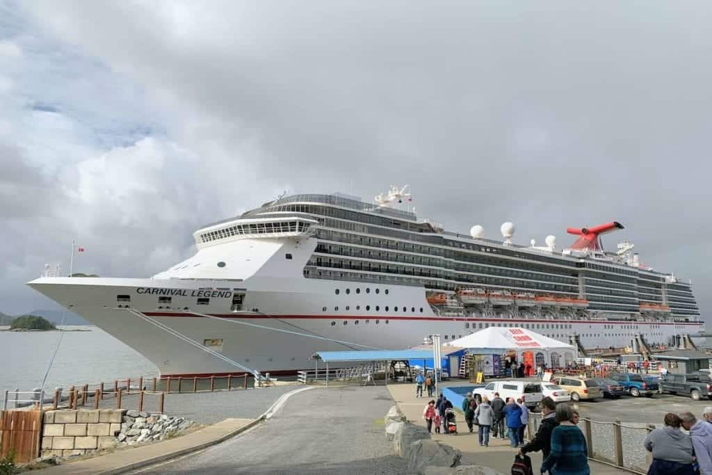Carnival Legend Sitka Alaska