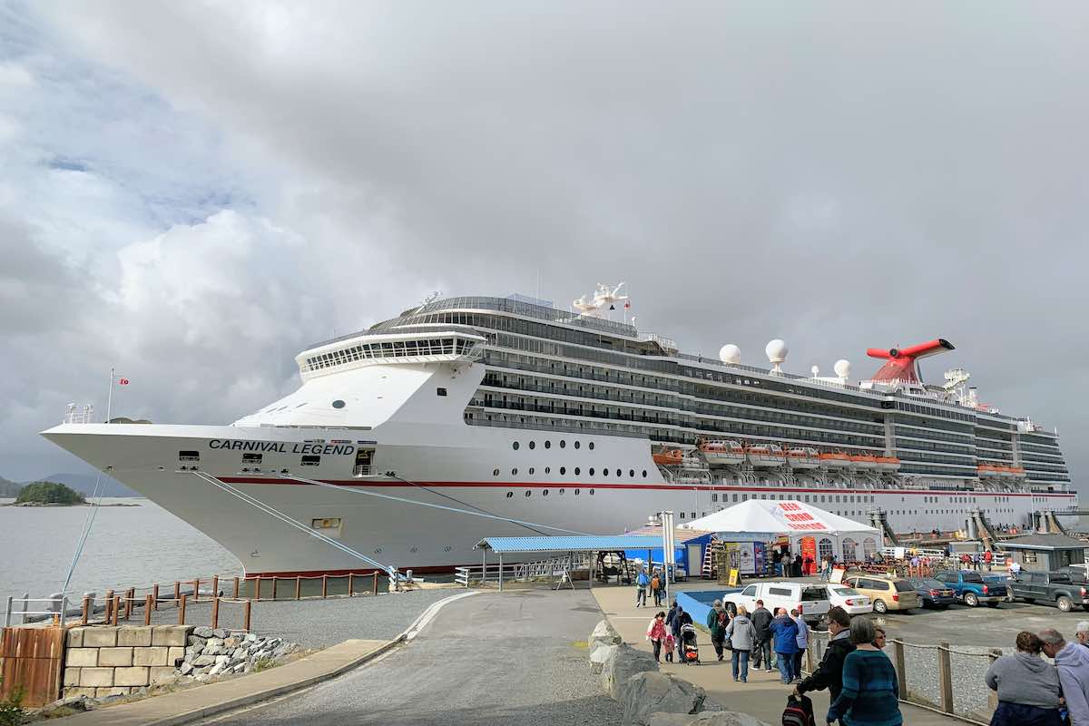 Carnival Legend Sitka Alaska