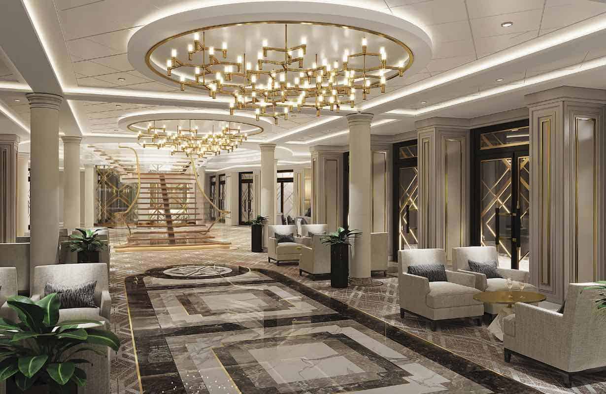 Regent Seven Seas Splendor Atrium