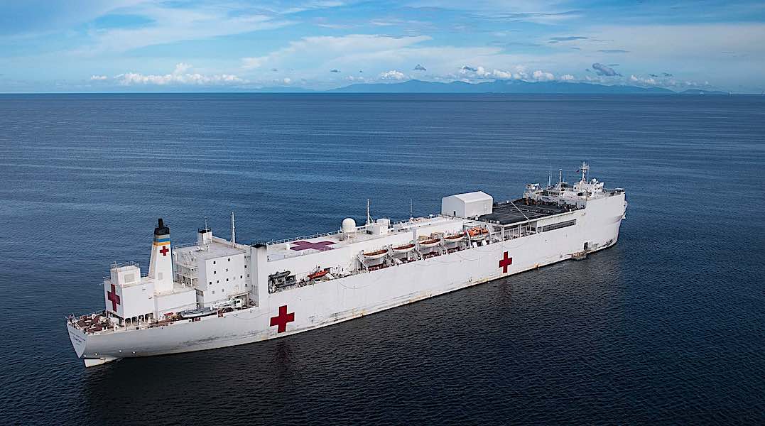USNS Comfort US Navy Hospital Ship