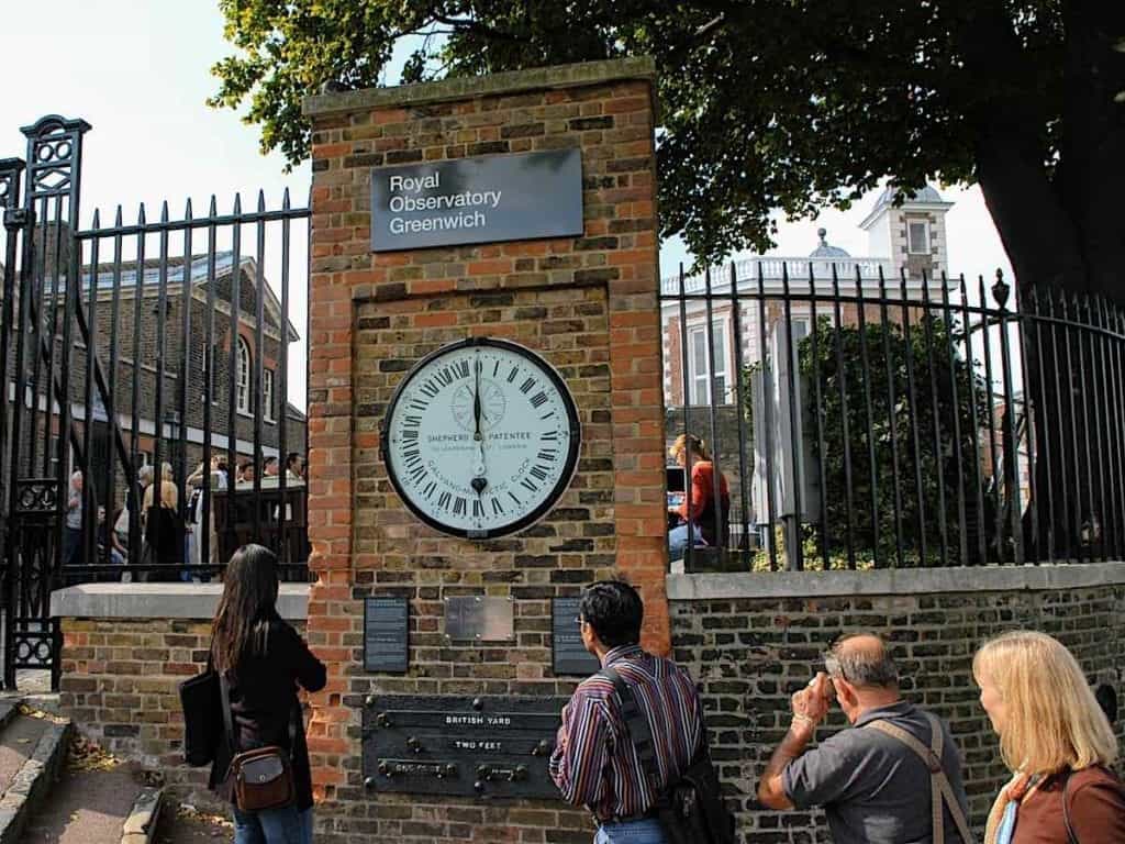 Greenwich England World Clock