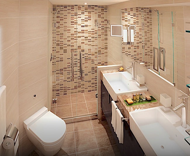 Windstar Cruises' Star Legend features brand new bathrooms.