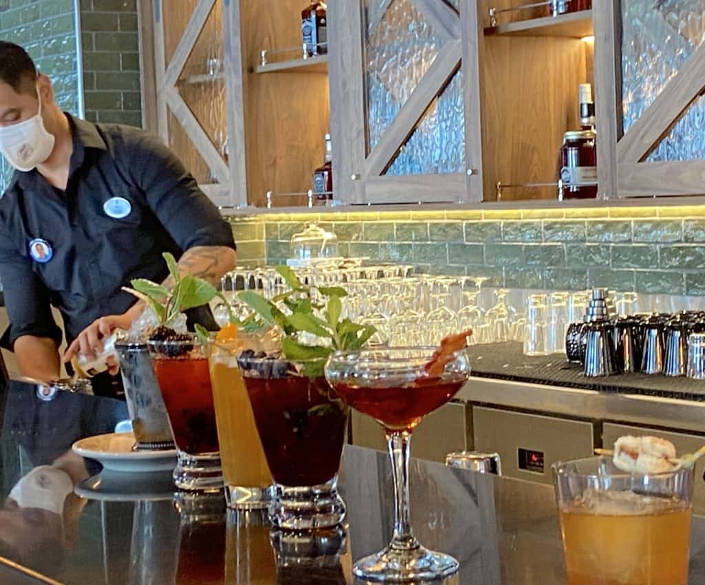 Mason Jar bar