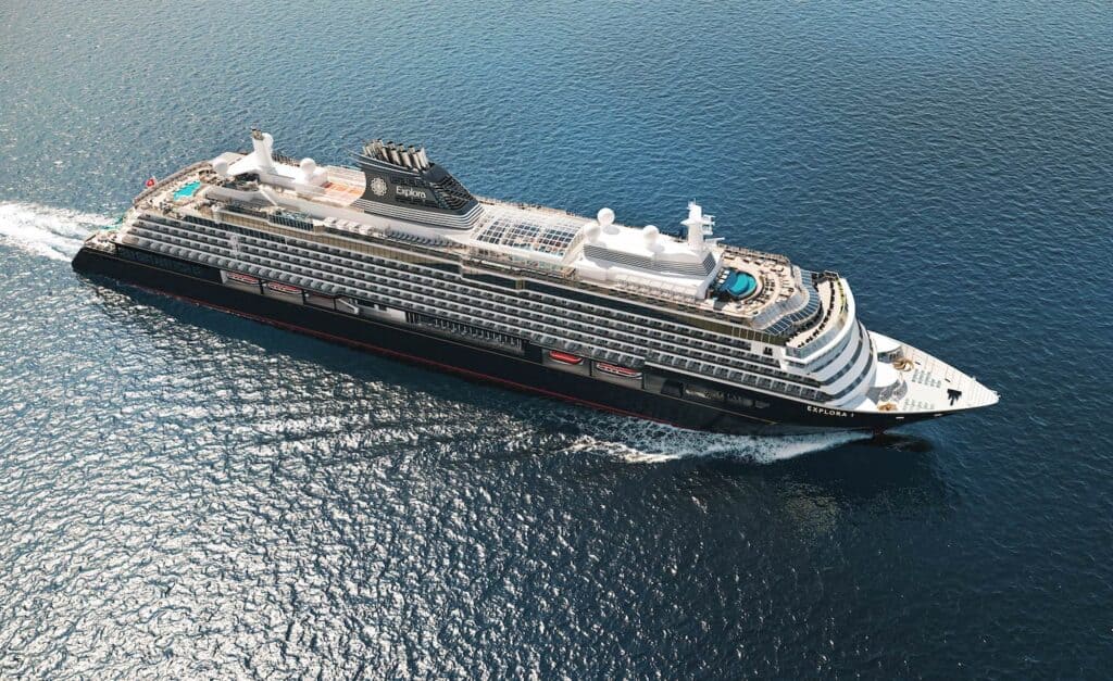 Explora Journeys I at sea.