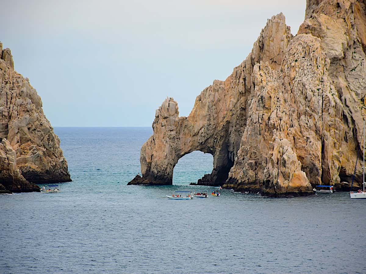 El Arco, The Arch, rock formation in the water at Cabo San Lucas, Mexico